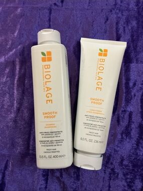 Biolage Smooth Proof Shampoo & Conditioner Set - White